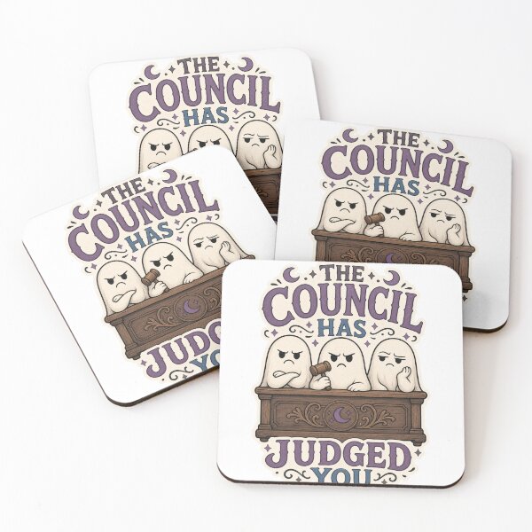Item preview, The Council Has Judged You – Funny Ghost Council designed and sold by sabily.