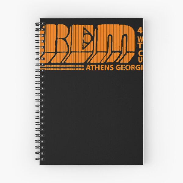 Item preview, REM Forty Watt Club Athens Georgia Orange designed and sold by Muhammad Khalil.