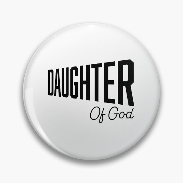 Item preview, Daughter Of God – Christian Faith Typography T-Shirt Design designed and sold by CrossCrafted.