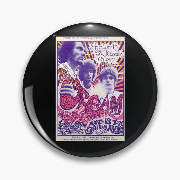Item preview, Cream And Blue Cheer Concert Showcase designed and sold by Muhammad Khalil.