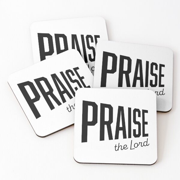 Item preview, Praise The Lord – Christian Faith Typography T-Shirt Design designed and sold by CrossCrafted.