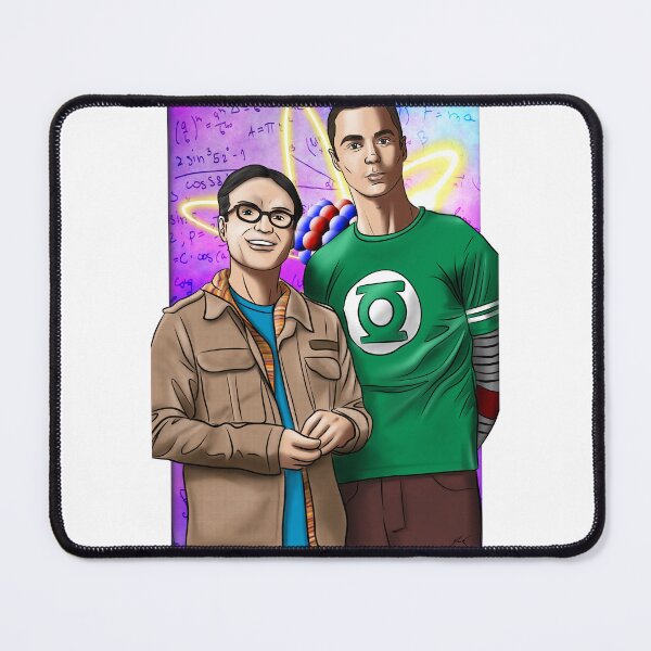 Item preview, Leonard and Sheldon - The Big Bang Theory designed and sold by Magic-Ynk.