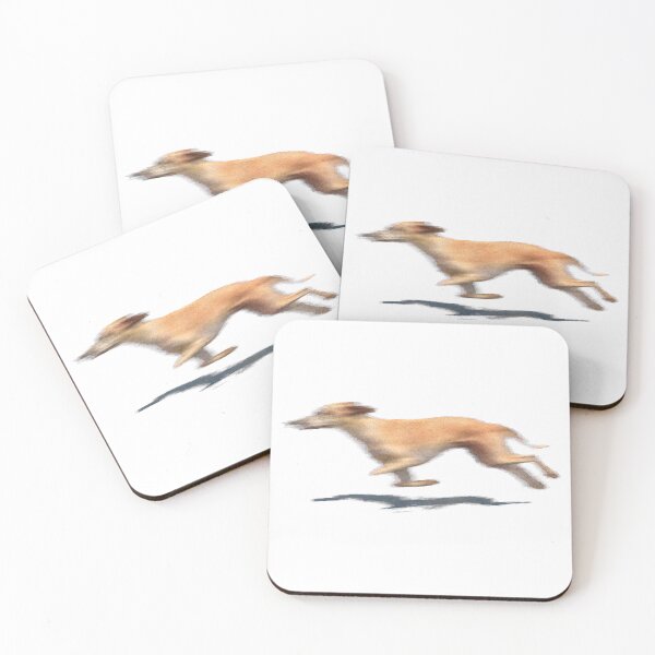 Item preview, Faster Than Memory – Motion Blur dog designed and sold by bisha.