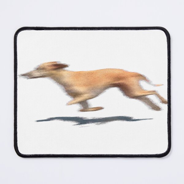 Item preview, Faster Than Memory – Motion Blur dog designed and sold by bisha.