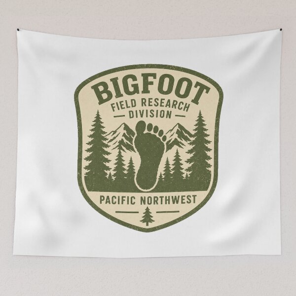 Item preview, Bigfoot Field Research Division Pacific Northwest Cryptid Badge designed and sold by Amnesia-Proto.
