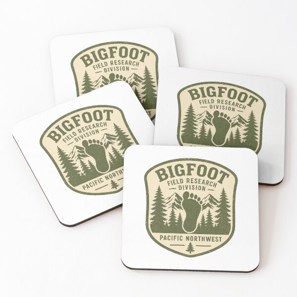 Item preview, Bigfoot Field Research Division Pacific Northwest Cryptid Badge designed and sold by Amnesia-Proto.