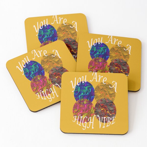 Item preview, "YOU ARE A HIGH VIBE" WHITE no.3 designed and sold by VAVibrationArt.