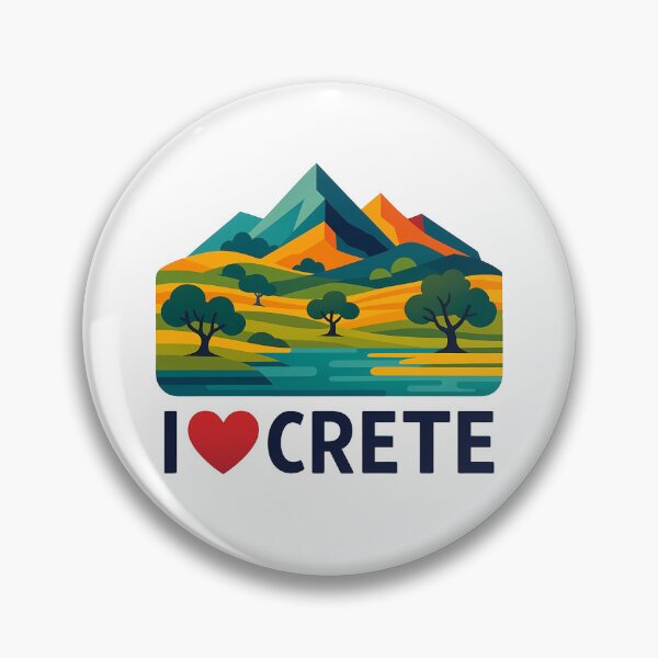 Item preview, Crete Greece Travel Souvenir - Greek Island Church & Fortress Art designed and sold by OzzFrequency.