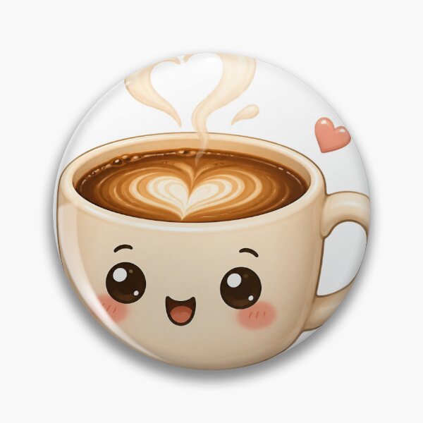 Item preview, Cute Coffee Buddy Kawaii Coffee Cup designed and sold by NakottaFashion.
