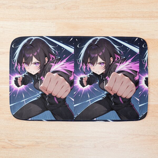 Item preview, Manga - Anime Female Character, Fighter with Luminous Fists designed and sold by AnimeShin.