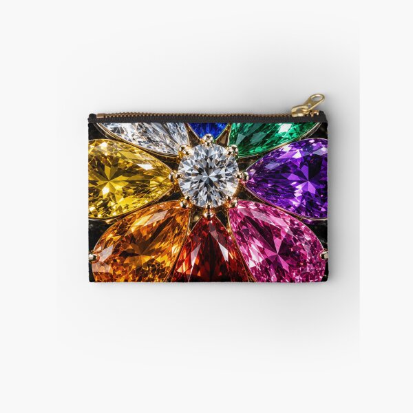 Item preview, Diamond Flower | Elegant Floral Gem Design designed and sold by VasiArtLab.