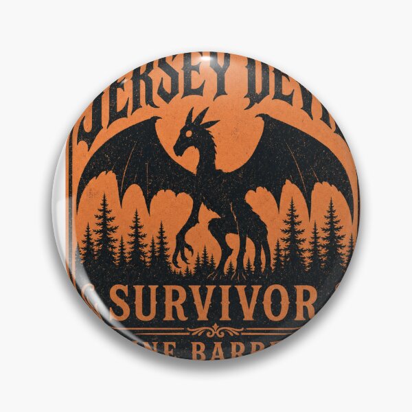 Item preview, Jersey Devil Survivor Pine Barrens 1909 Cryptid Vintage Horror designed and sold by Amnesia-Proto.