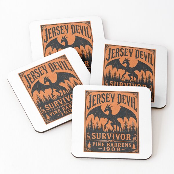 Item preview, Jersey Devil Survivor Pine Barrens 1909 Cryptid Vintage Horror designed and sold by Amnesia-Proto.