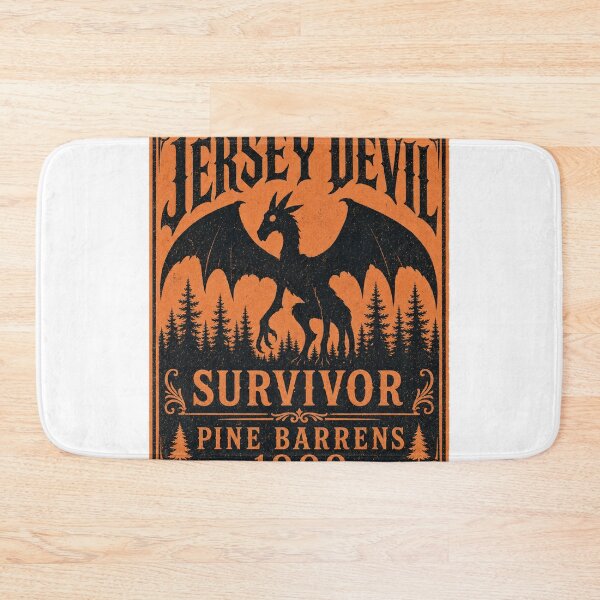 Item preview, Jersey Devil Survivor Pine Barrens 1909 Cryptid Vintage Horror designed and sold by Amnesia-Proto.
