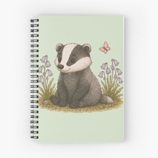 Item preview, Bluebell Buddie Badger designed and sold by MellowMunchkins.