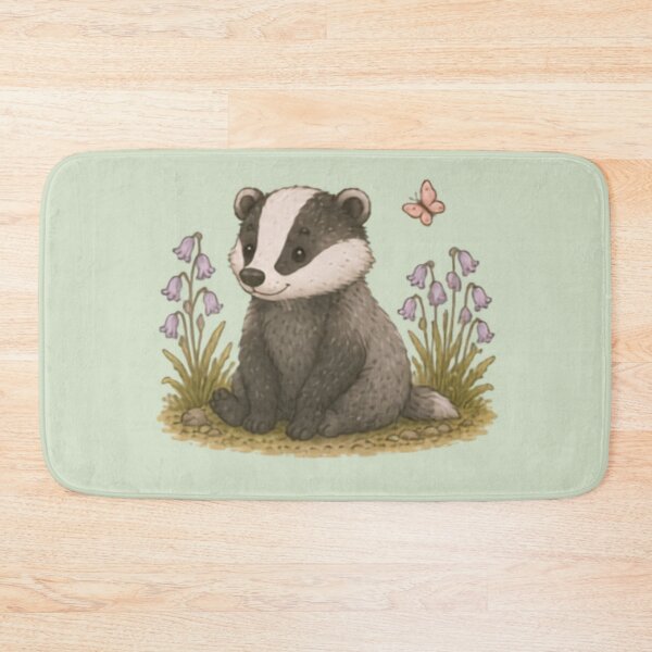 Item preview, Bluebell Buddie Badger designed and sold by MellowMunchkins.