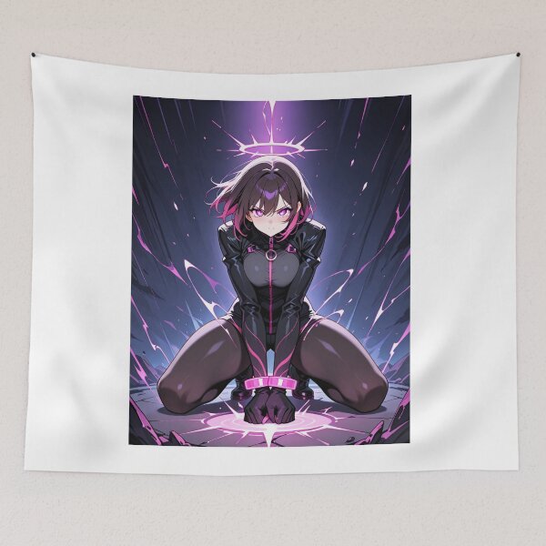 Item preview, Manga - Anime Heroine, Futuristic Strength and Vulnerability designed and sold by AnimeShin.