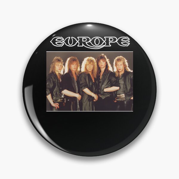 Item preview, Europe Band Lineup Long Hair Portrait designed and sold by 19moudey.
