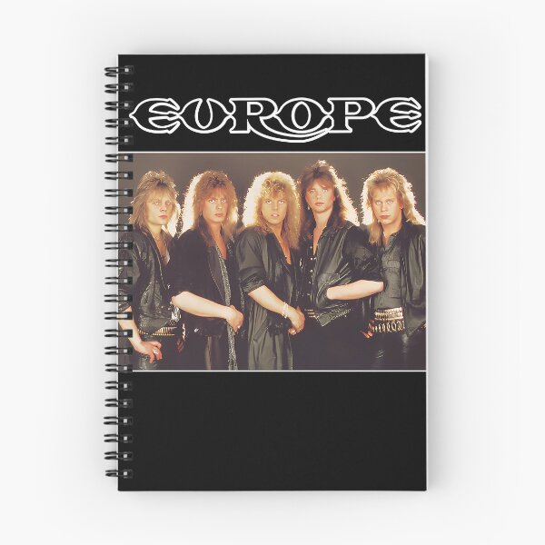 Item preview, Europe Band Lineup Long Hair Portrait designed and sold by 19moudey.