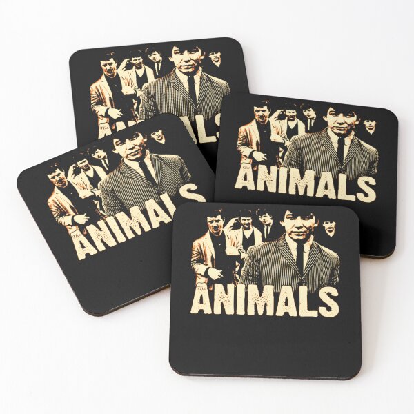 Item preview, Animals Band Members Sepia Tone Portrait designed and sold by 19moudey.
