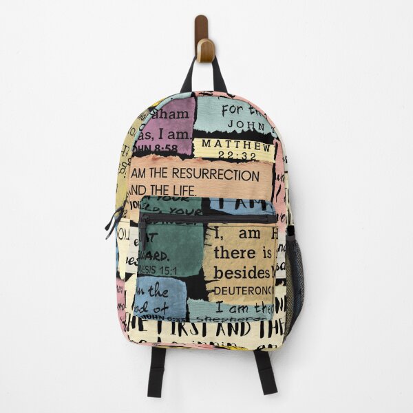 Item preview, I AM - Bible Verses - bright colors designed and sold by HisDesignCo.