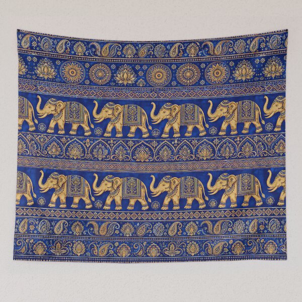 Item preview, Golden Elephants Parade designed and sold by JacquiTaylorArt.