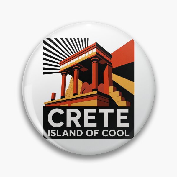 Item preview, Crete Greece Travel Souvenir - Greek Island Church & Fortress Art designed and sold by OzzFrequency.