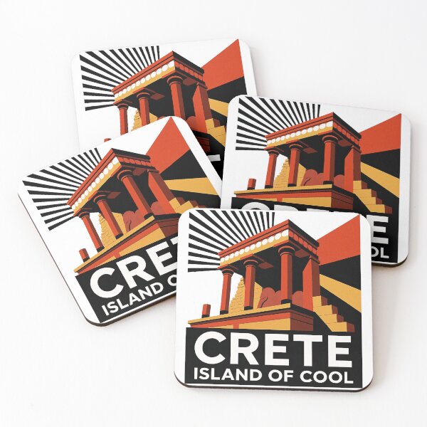 Item preview, Crete Greece Travel Souvenir - Greek Island Church & Fortress Art designed and sold by OzzFrequency.