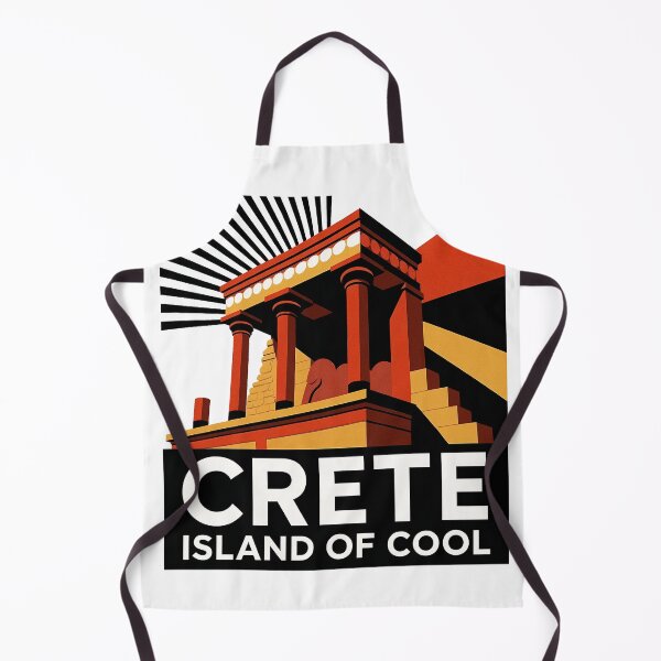 Item preview, Crete Greece Travel Souvenir - Greek Island Church & Fortress Art designed and sold by OzzFrequency.