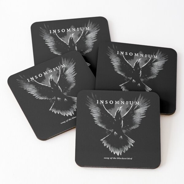 Item preview, Insomnium Song of the Blackest Bird Flying Raven designed and sold by Allamstore7.