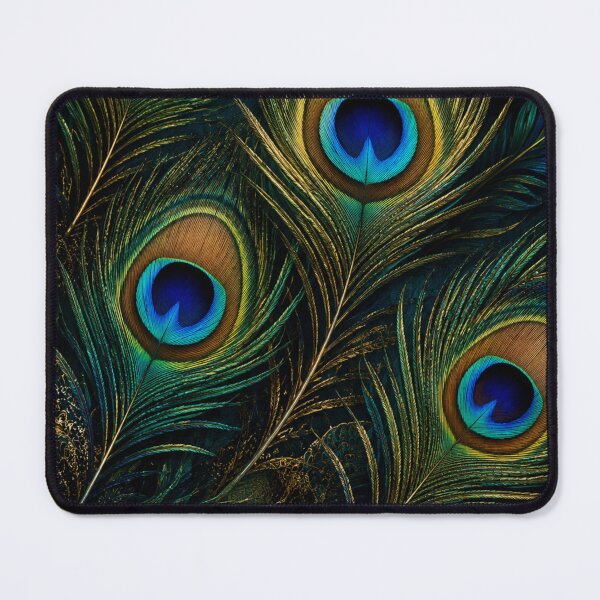 Item preview, Peacock Feather | Elegant Nature Typography Design designed and sold by VasiArtLab.