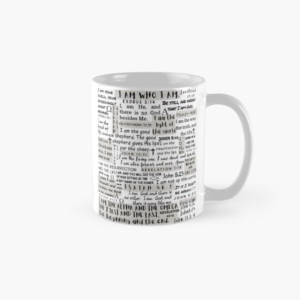 Item preview, I AM - Bible Verses - white and gray designed and sold by HisDesignCo.
