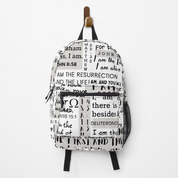 Item preview, I AM - Bible Verses - white and gray designed and sold by HisDesignCo.