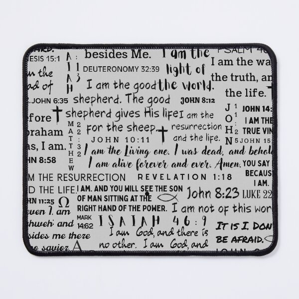Item preview, I AM - Bible verses - Shirt Sticker Bag Phone case designed and sold by HisDesignCo.