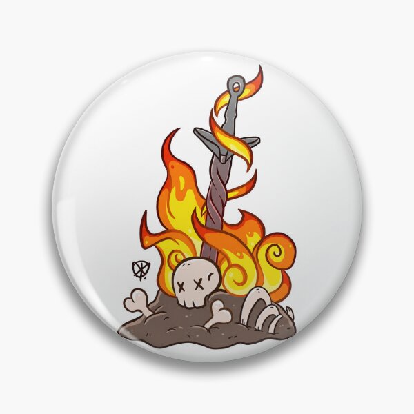 Item preview, Bonfire Knight Dark Souls Fantasy Game designed and sold by tesslstmoved.