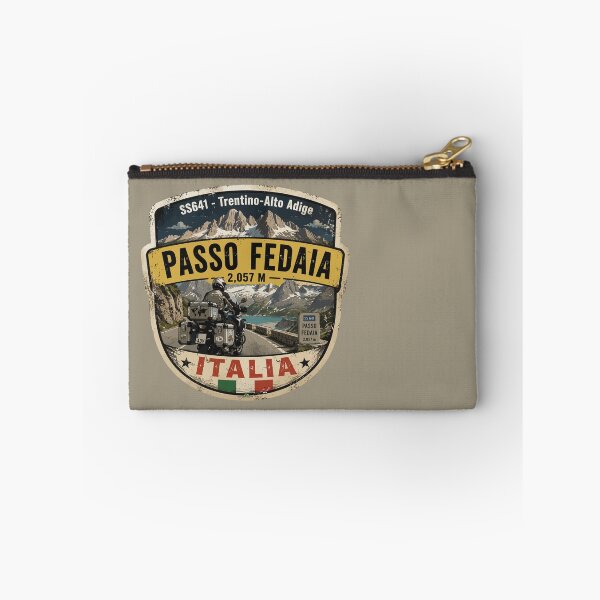 Item preview, Passo Fedaia, Fedaia Pass Dolomites Italy Italia Motorcycle Sticker TShirt 04 designed and sold by OuterShellUK.