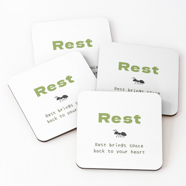 Item preview, Rest-brings speace back to your heart designed and sold by miho-anshin.