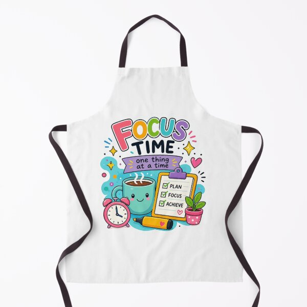 Item preview, Focus Time Sticker | Cute Productivity Planner, Study Motivation & Kawaii Office Aesthetic Design designed and sold by Pixanova.