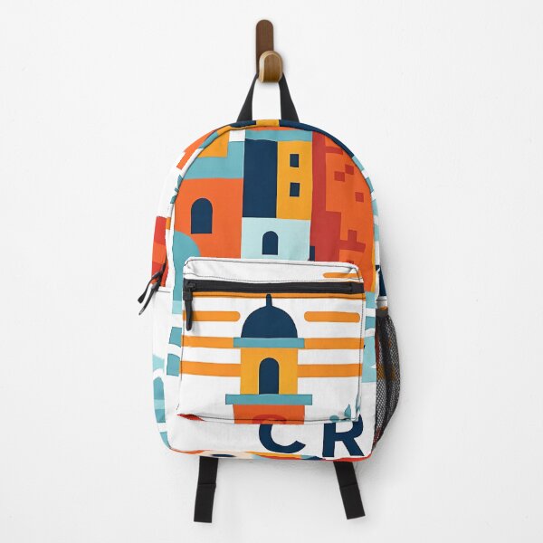 Item preview, Crete Greece Travel Souvenir - Greek Island Church & Fortress Art designed and sold by OzzFrequency.