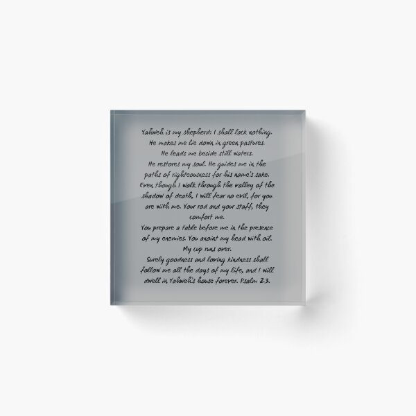 Item preview, Psalm 23 - Encouraging Bible Verse Shirt Mug Hoodie Phone Case designed and sold by HisDesignCo.
