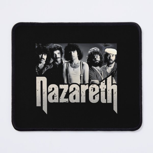 Item preview, Nazareth Scottish Monochrome Portrait designed and sold by Allamstore7.
