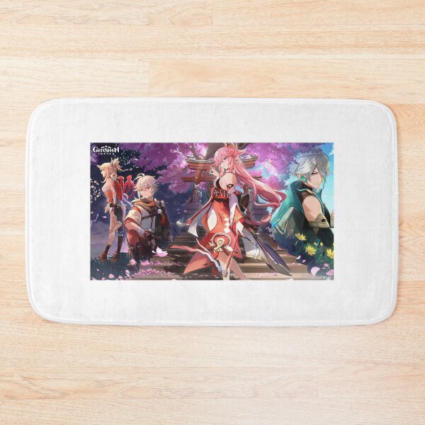 Item preview, Yoimiya, Yae Miko, Kazuha and Alhaitham designed and sold by Lauwuuh.