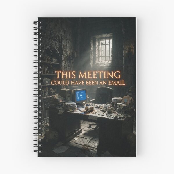 Item preview, This Meeting Could Have Been An Email Gothic Office Humor designed and sold by DesignEpic22.