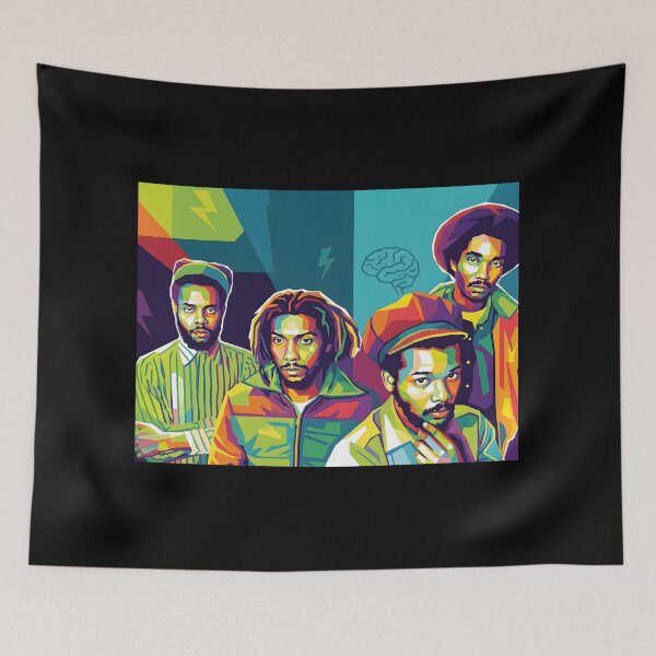 Item preview, Bad brains pop art designed and sold by Superkent.