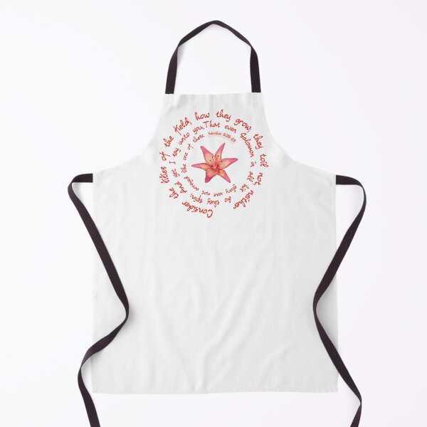 Item preview, Consider the lilies of the field - Bible Verse designed and sold by HisDesignCo.