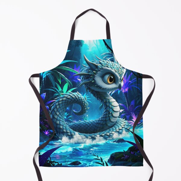 Item preview, Moonlit Jungle Guardian – Enchanted Owl Serpent Fantasy Art designed and sold by nicky2342.