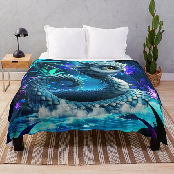Item preview, Moonlit Jungle Guardian – Enchanted Owl Serpent Fantasy Art designed and sold by nicky2342.