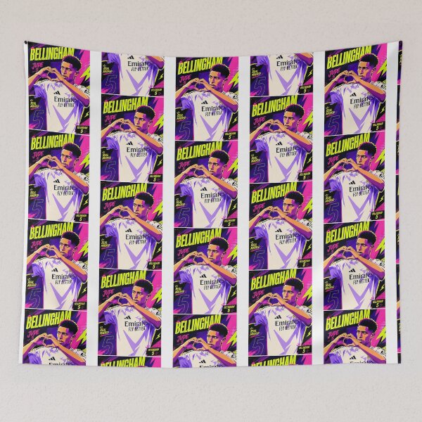 Item preview, Jude Bellingham Neon Pop Art designed and sold by nobitahi.