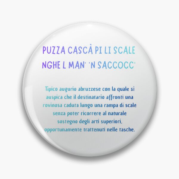 Item preview, Modi di dire abruzzesi – Ironia in Dialetto designed and sold by LaBottDiPonga.