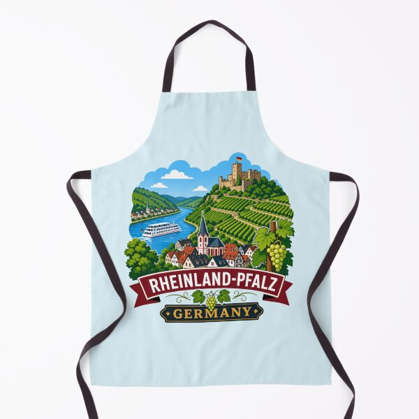 Item preview, Rheinland-Pfalz, Germany / Rhine Valley Vineyards designed and sold by Myra365Art.